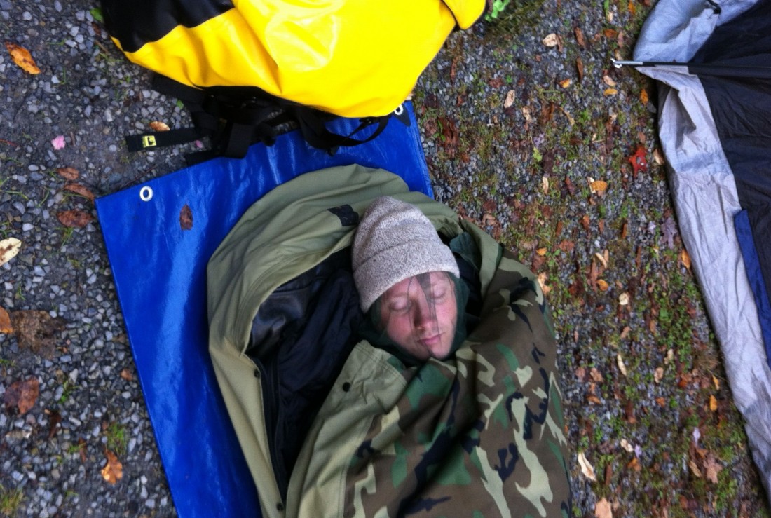 Everyone should own a bivy sack