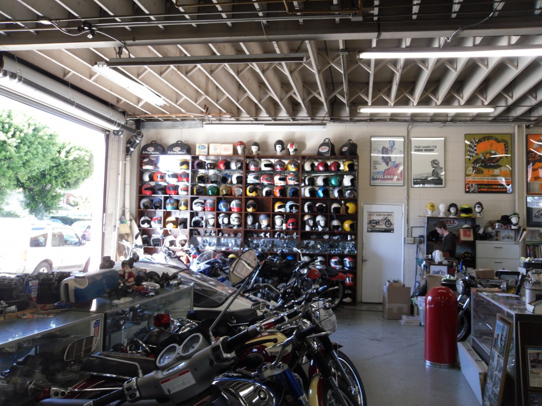 Garage Company Chin on the Tank Motorcycle stuff in